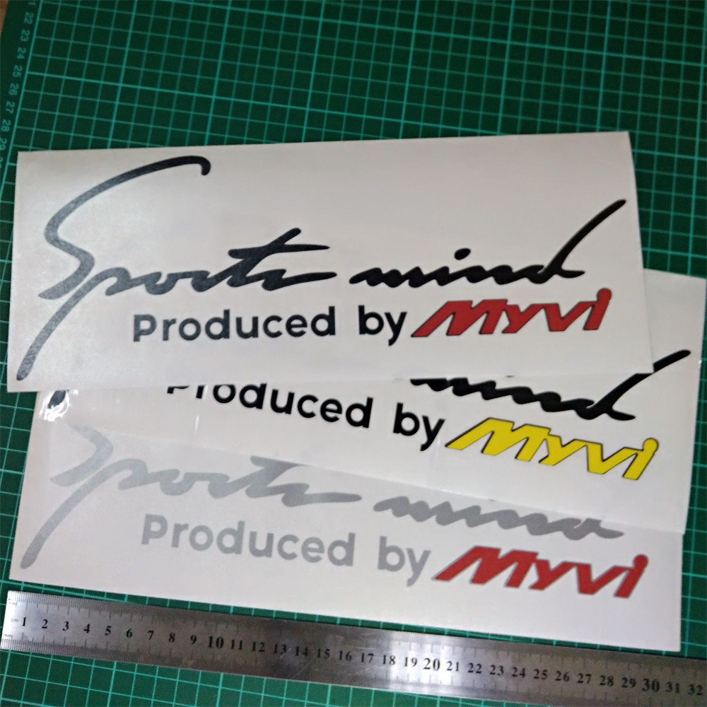 Sport mind car vinyl sticker decal Myvi | Shopee Malaysia