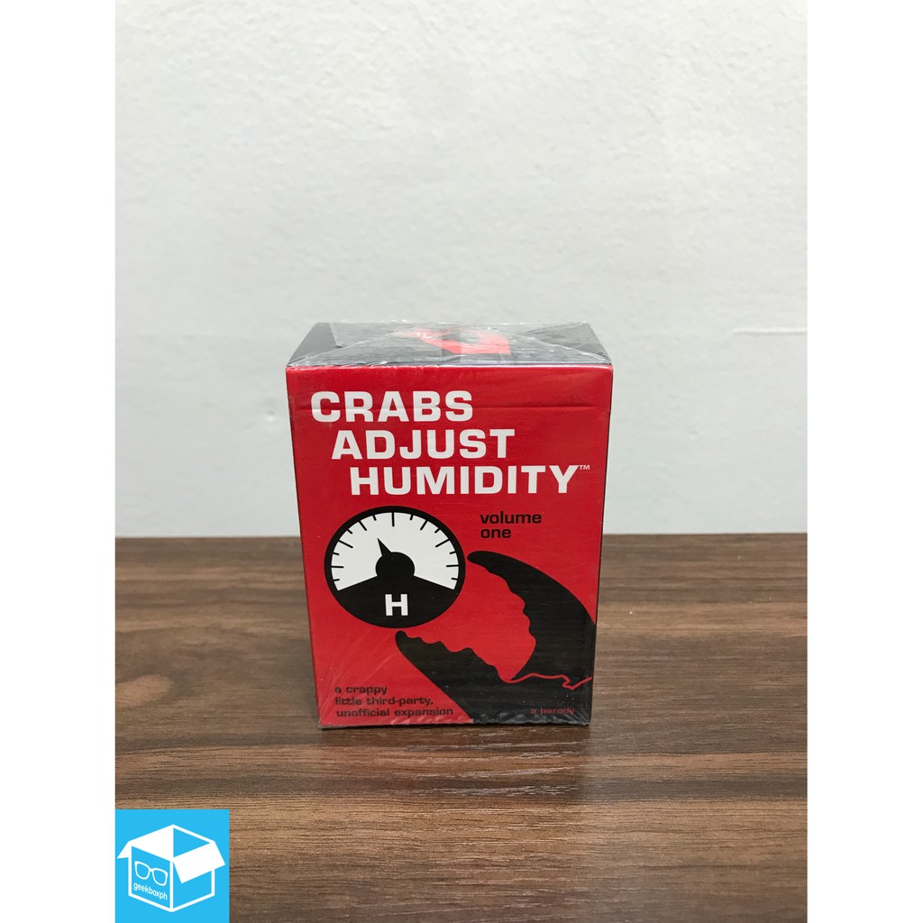 Crabs Adjust Humidity: Volume One (Unofficial Expansion to Cards ...