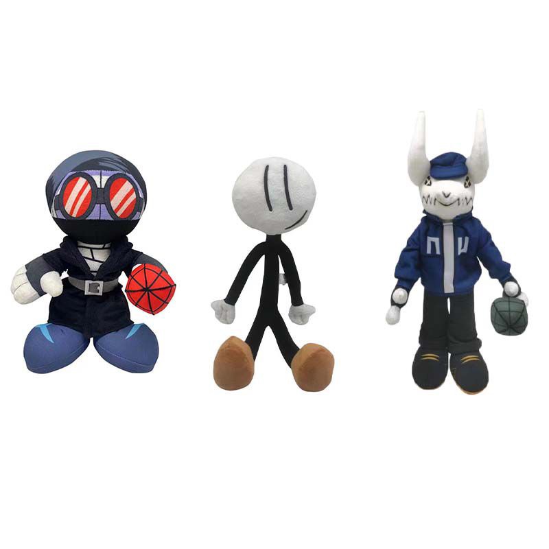 Funkin Friday Night Plush Toy FNF Spooky Month Skid Pump Stuffed Dolls ...