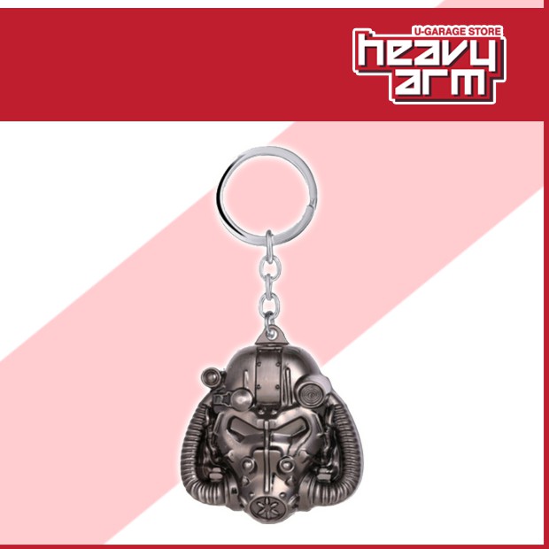 PS4 Fallout 76 | Fallout 4 Power Armor Helmet Keychain (Metal) * 異塵餘生头盔 ...