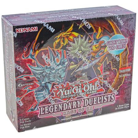 Yugioh Legendary Duelists Rage of Ra Booster Box 1ST EDITION