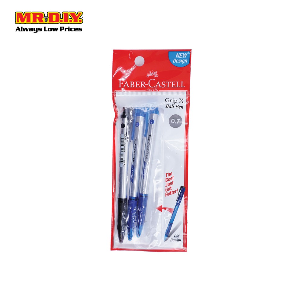 FABERCASTELL Double Colour Grip X7 Ball Pen 0.7mm (3pcs) Shopee Malaysia
