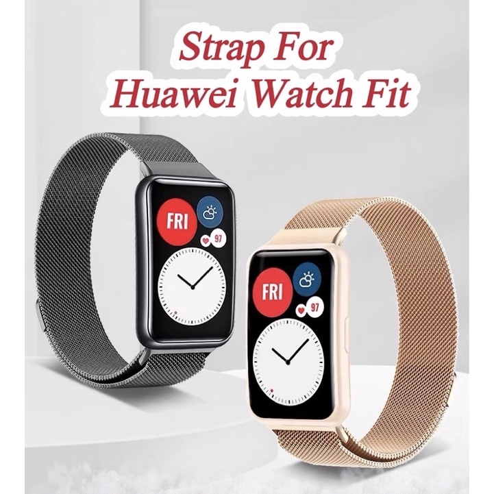 Sultable For Huawei Watch Fit Strap / Huawei Watch Fit 2 Strap Huawei WatchFit Jam Tangan Huawei
