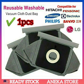 Suitable for Electrolux Hitachi Samsung Philips Sanyo Pensonic Elba Vacuum Cleaner Cloth Dust Bag Filter Vacum Beg