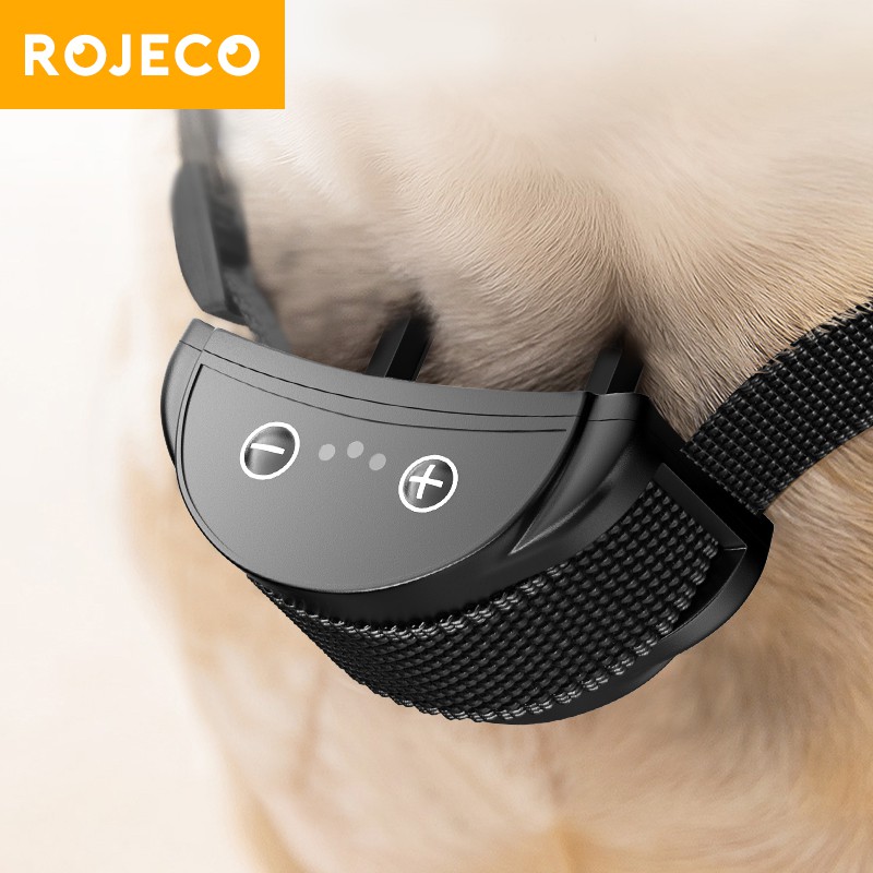 Curated visual reference: Picture Idea: Rojeco Ultrasonic Vibration Anti Bark Dog Training Collar