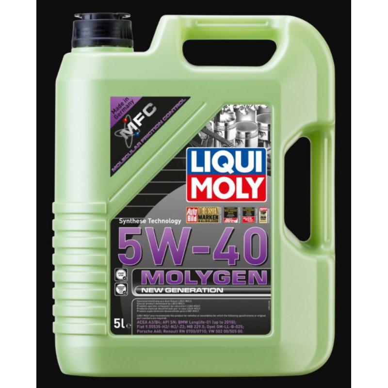 Liqui Moly Molygen New Generation 5W30 Motor Oil - France