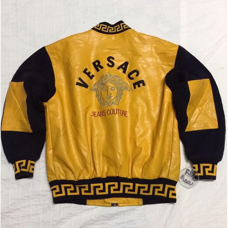 Rare Authentic Vintage Versace jacket ykk zipper Shopee Malaysia