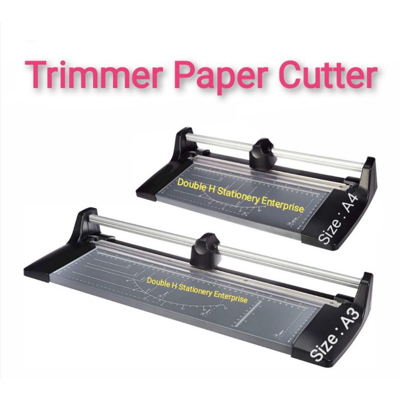 A4 / A3 Rotary Paper Trimmer / Sharp Paper Cutter with Angled ...