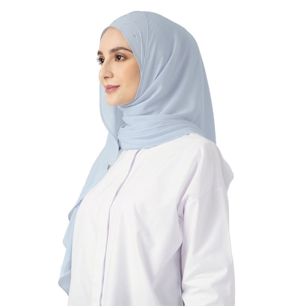 naelofar glow semi instant shawl