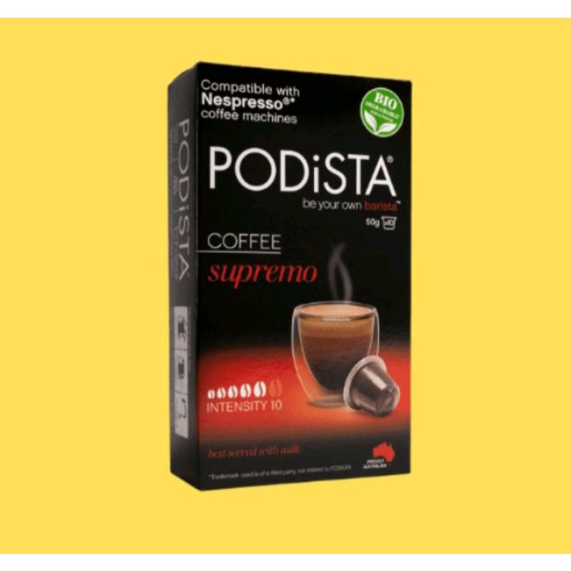 Podista coffee pods best sale