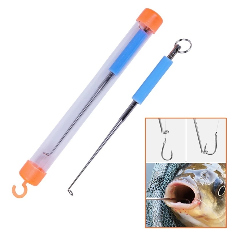 1Piece Stainless Steel Easy Fish Hook Remover / Portable Fishing Hook ...