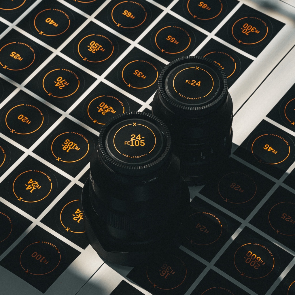 Sony FE Rear Lens Caps Indicator Sticker Pack | Shopee Malaysia