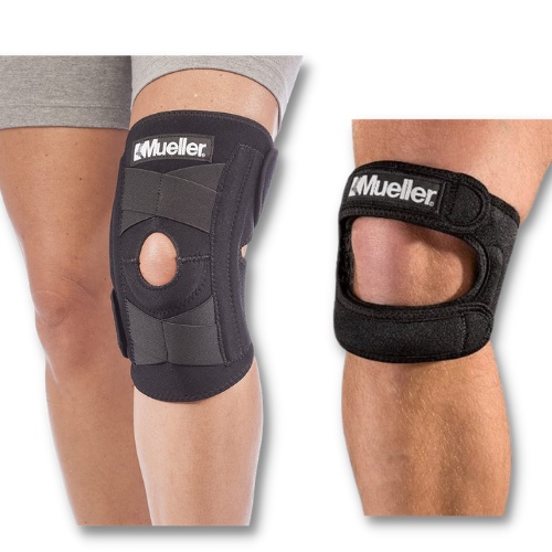 Mueller Jumper Knee Strapholder - Fascia Per Ginocchio Per Il Dolore Rotuleo - Taglia Unica - Adatta A Entrambe Le Ginocchia - 3