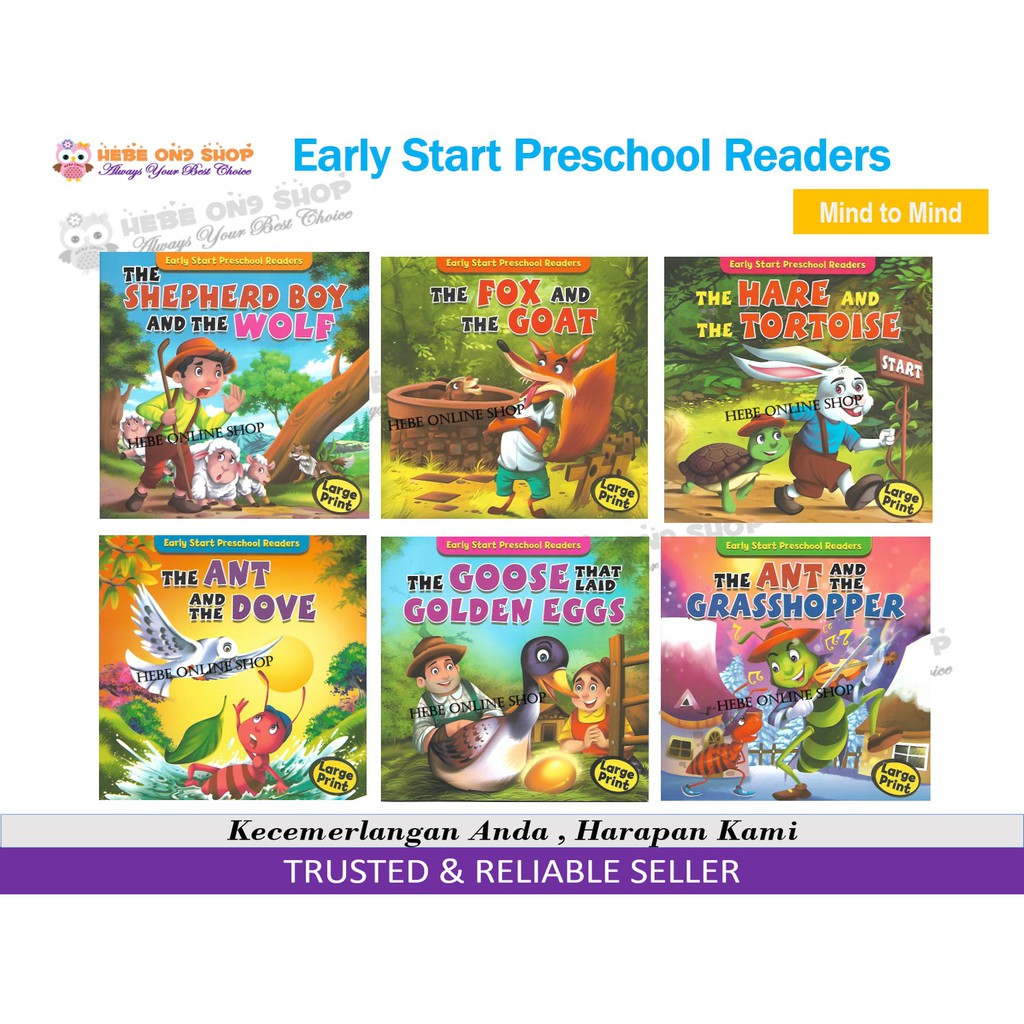 EARLY START PRESCHOOL READERS ( STORY BOOKS FOR KIDS ) - MIND TO MIND