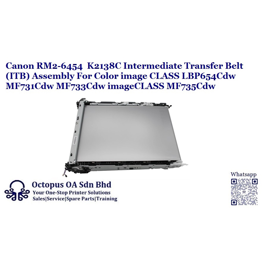 Canon RM26454 K2138C Intermediate Transfer Belt (ITB) Assembly For
