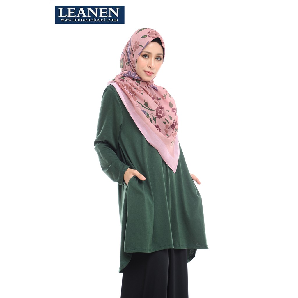 Leanen Comfy Kurti (Emerald Green) | Shopee Malaysia