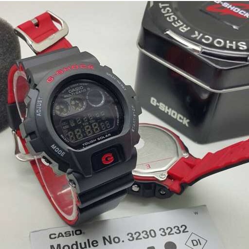 G shock black online red