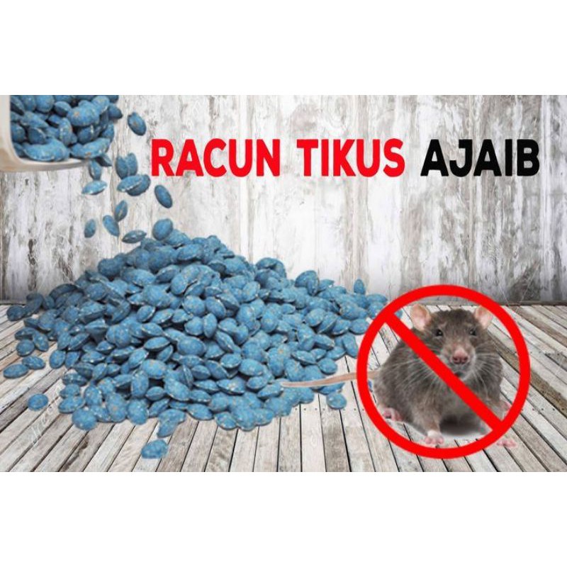 [ready Stock][mice] Rat Killer Blue Block Racun Tikus Blok Biru 藍老鼠丸