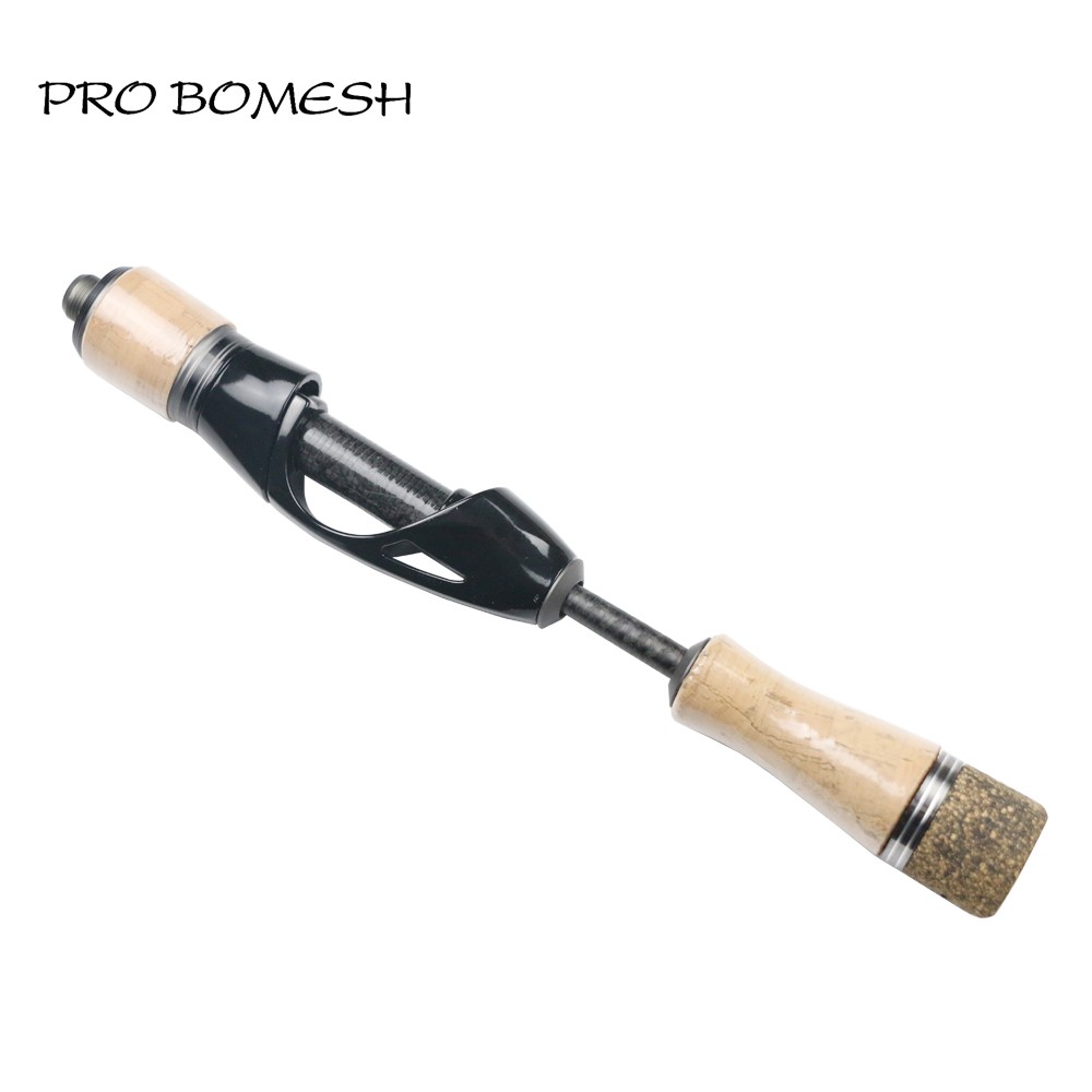 PROBOMESH 1 Set Cork Handle Spinning Reel Seat Trout Fishing Rod Ice  Fishing Rod Accessory DIY Component Repair Kit Cane