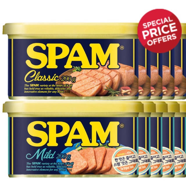 🇰🇷 Spam Variety Pack (Classic 200g x 5 + Mild 200g x5)