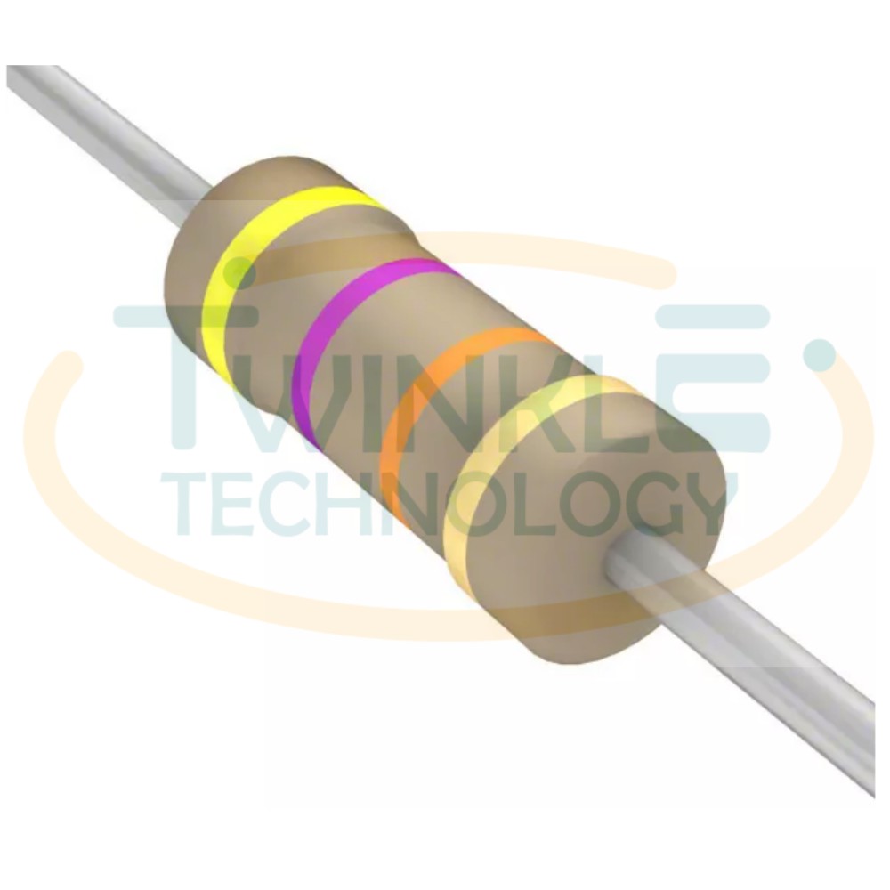 100-Pack Of 1/4 Watt 470 Ohm Resistors - Perfect For 12V LED Circuits & DIY Electronics 12 thumbnail image