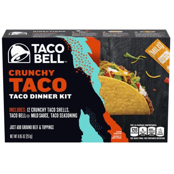 (CLEARANCE SALE- READYSTOCK) TACO BELL Taco Shells - Variety | Shopee ...