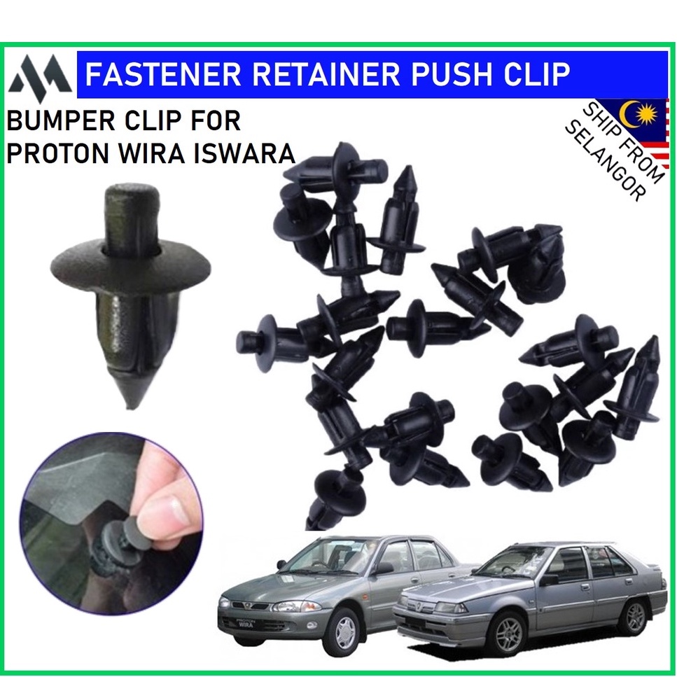 (MADE IN MALAYSIA) Proton Wira / Iswara Fender/Skirt/Bumper Clip