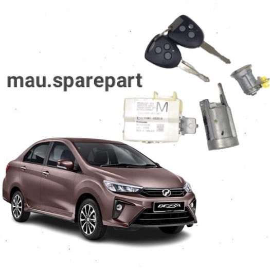 KEY SET (O)(W/IMMOBILIZER)(K69005-BZS80)[26306-19] - PERODUA BEZZA ...