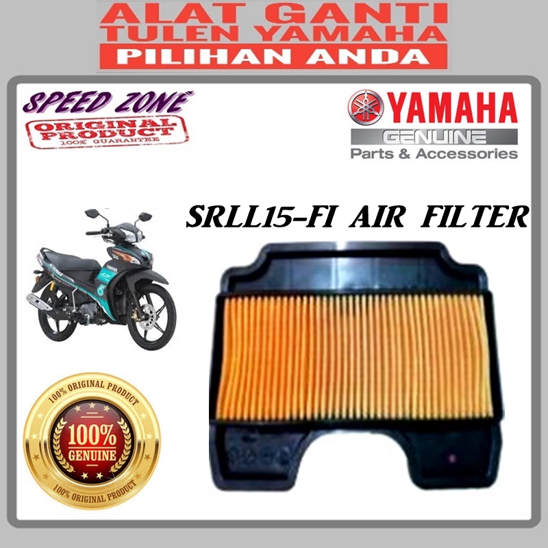 YAMAHA LAGENDA 115 FI ORIGINAL AIR FILTER / AIR CLEANER ELEMENT / 1VP