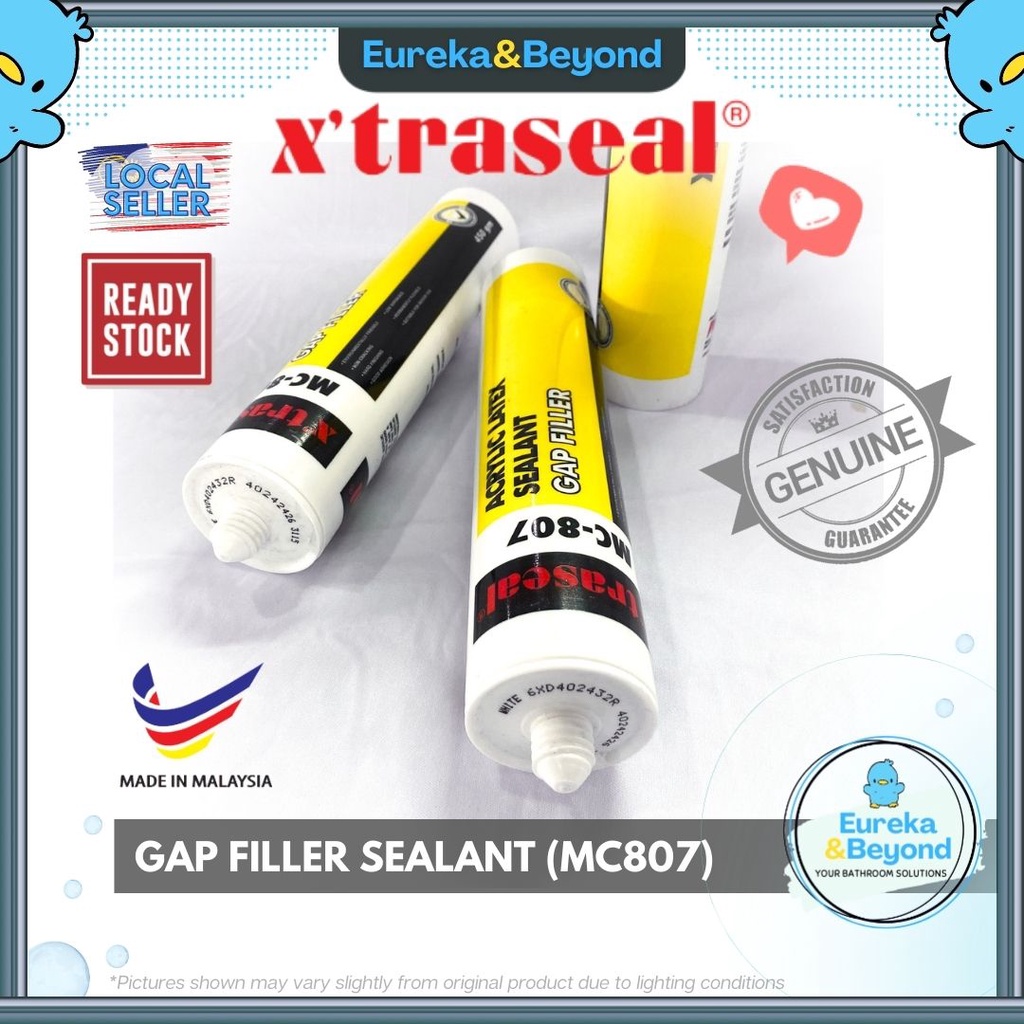 𝗚𝗔𝗣 𝗦𝗘𝗔𝗟𝗔𝗡𝗧 X'TRASEAL Acrylic Latex Sealant/ Gap Filler/ Caulking