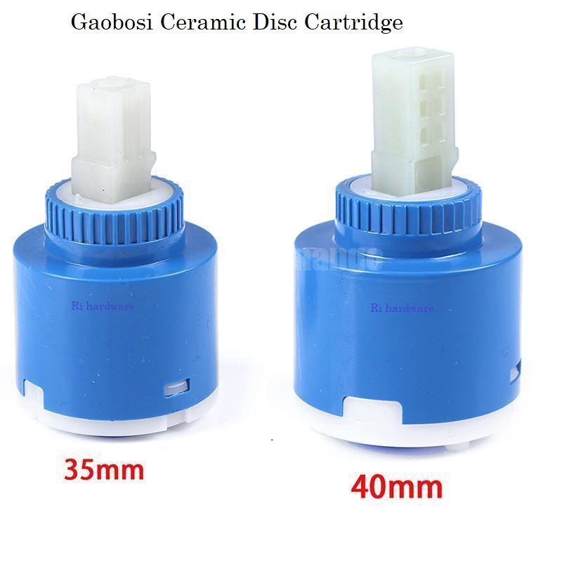GAOBOSI 35mm/40mm replacement ceramic disc cartridge inner faucet valve