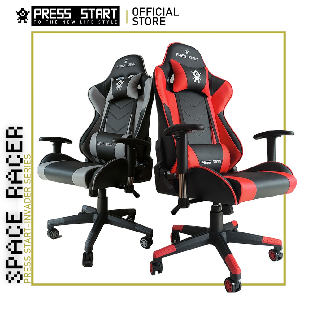 Gaming Chair-Press Start | INVADER SERIES- Space Racer | Shopee Malaysia