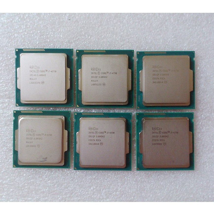 Intel Core i7-4790K / i7-4770K / i7-4770 / i7 4790 4790K Socket