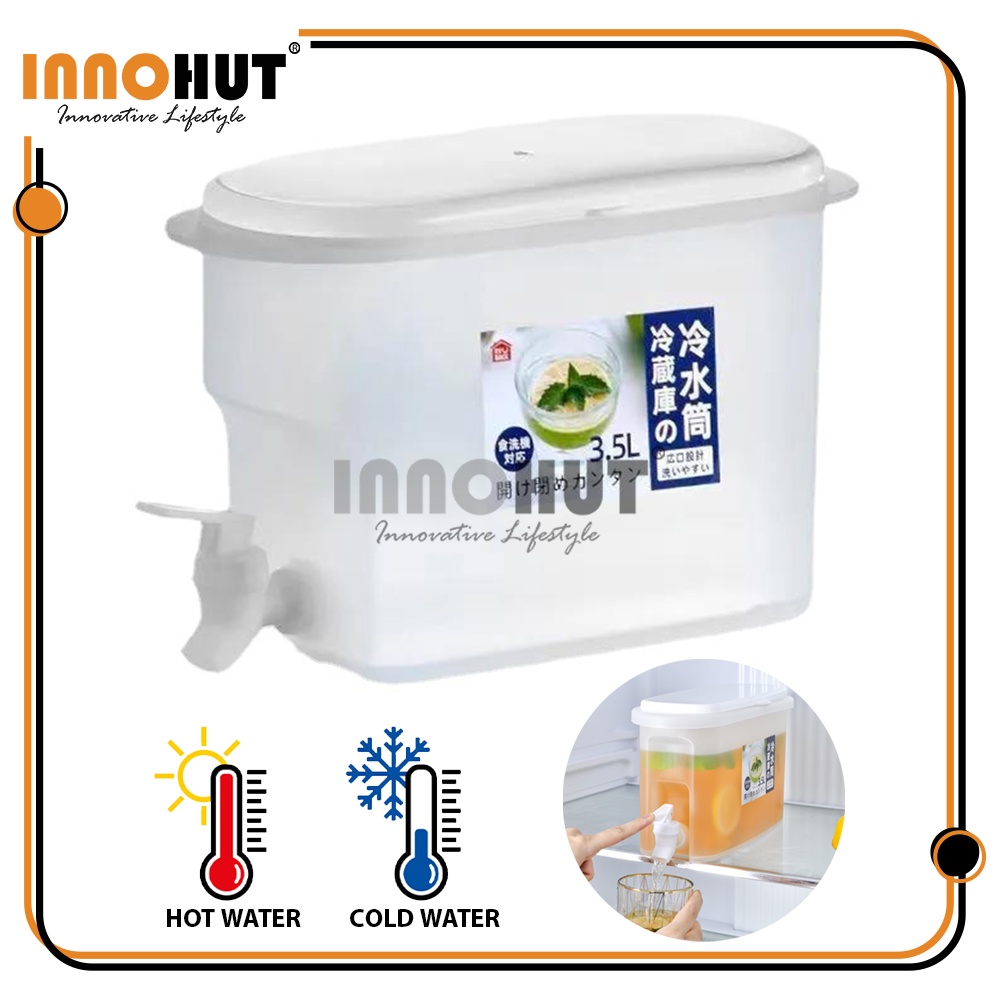 Innohut 3.5L Hot/Cold Water Dispenser Container With Faucet Bekas Air ...