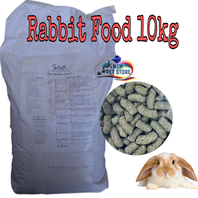 SAVA Makanan Arnab/Rabbit Food 10kg(guni) | Shopee Malaysia