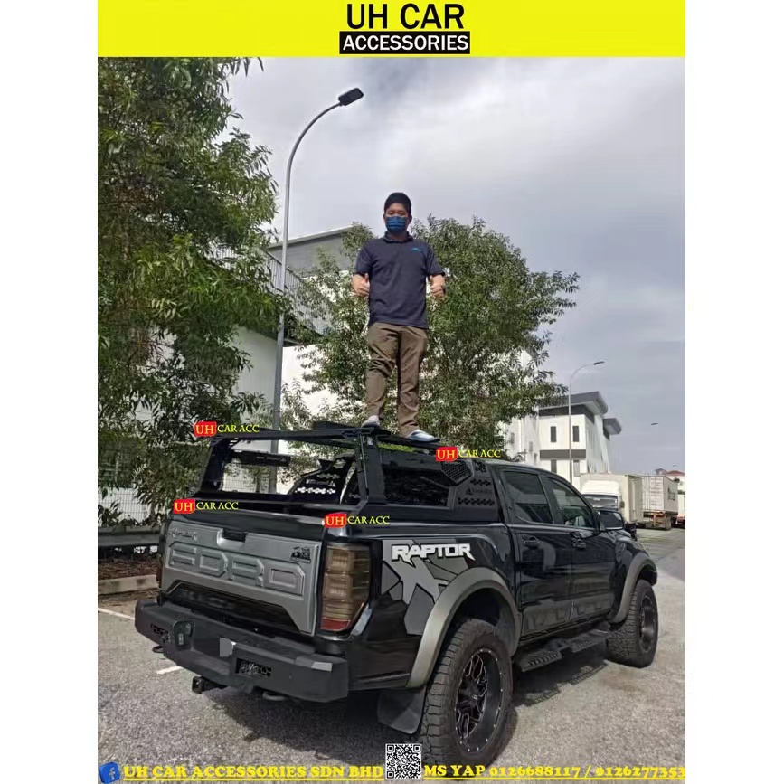 Ford Ranger T9 2022 Xl Xlt Wildtrak Force F16 Sport Roll Bar Shopee Malaysia 8373