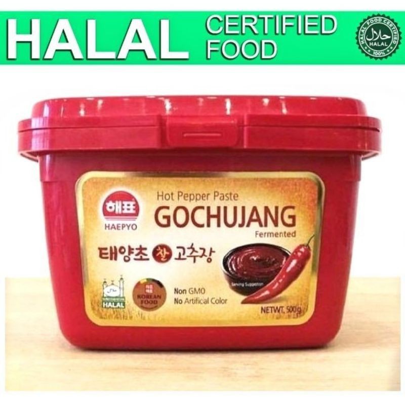 Gochujang Halal Gochujang Korean Food HALAL Haepyo Sajo Sunchang Korean Hot Pepper Paste