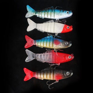 Soft Bait Anak Lampam / Swimbait Wobbler Lifelike Gewang Soft Plastik  Lampam Fishing lure Bait / Umpan Toman Siakap