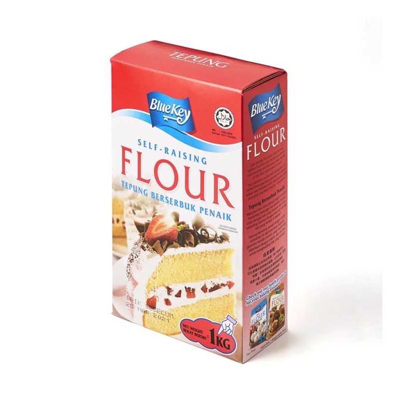 Blue Key Self Raising Flour/Tepung Naik Sendiri/Tepung Berserbuk Penaik ...