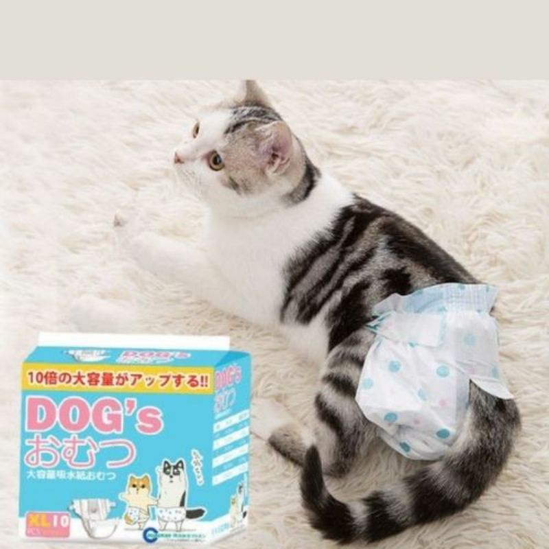 Pet diapers for discount cats