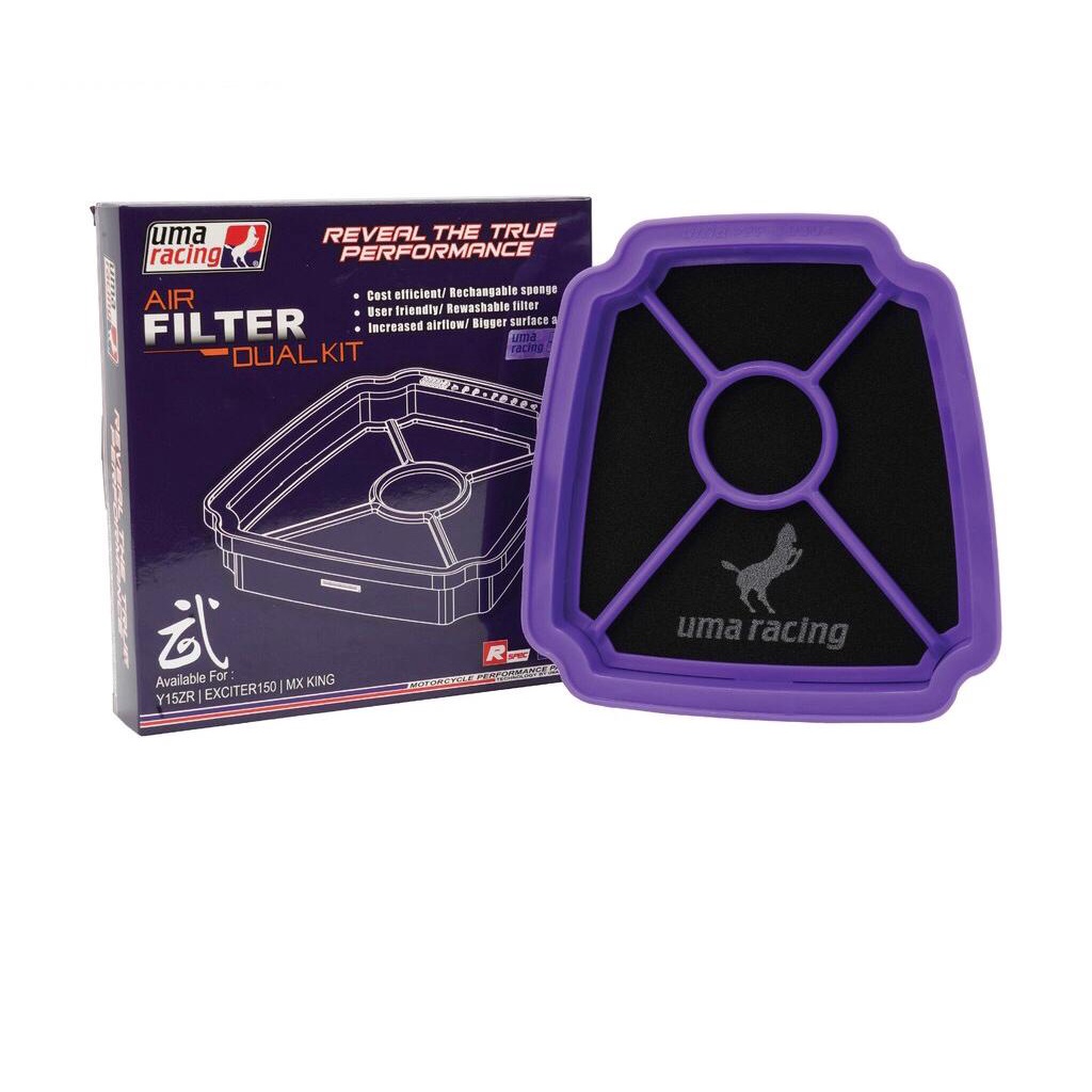 Uma Racing Air Filter Yamaha Y15 V1 V2 / Y16 100% Original Genuine Part ...