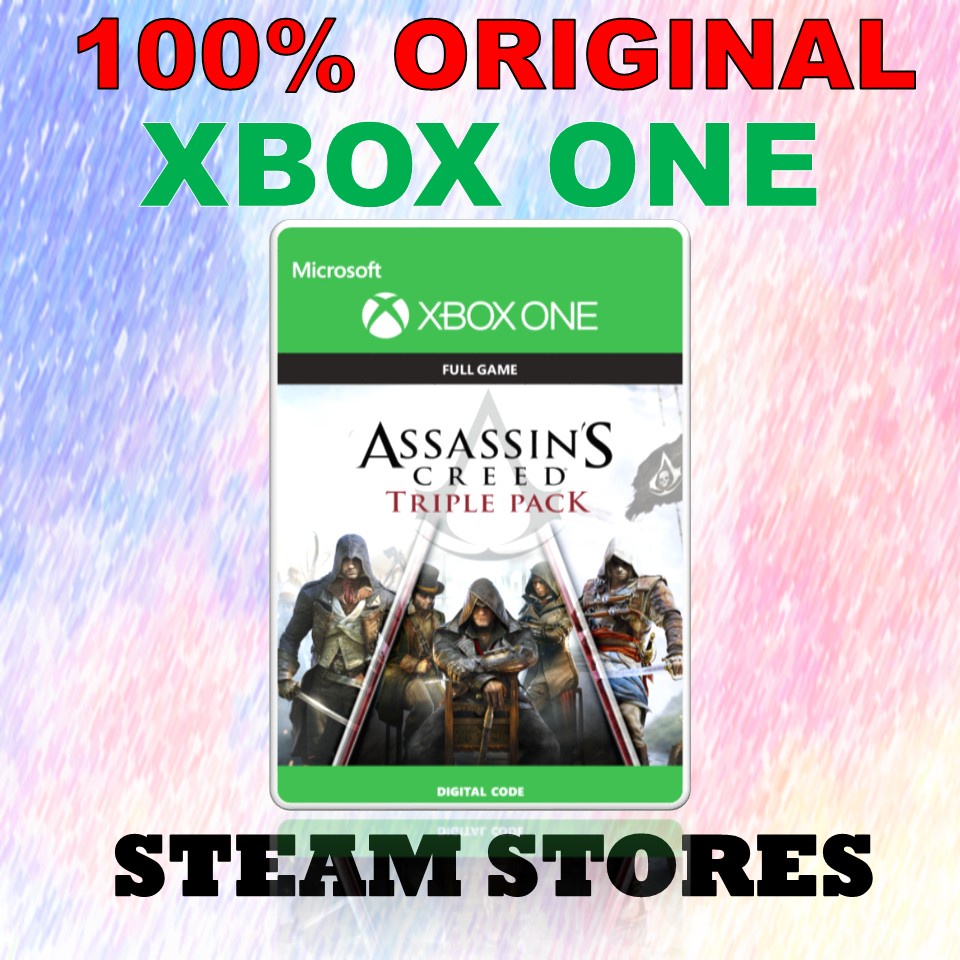 Assassin S Creed Triple Pack Black Flag Unity Syndicate Xbox One