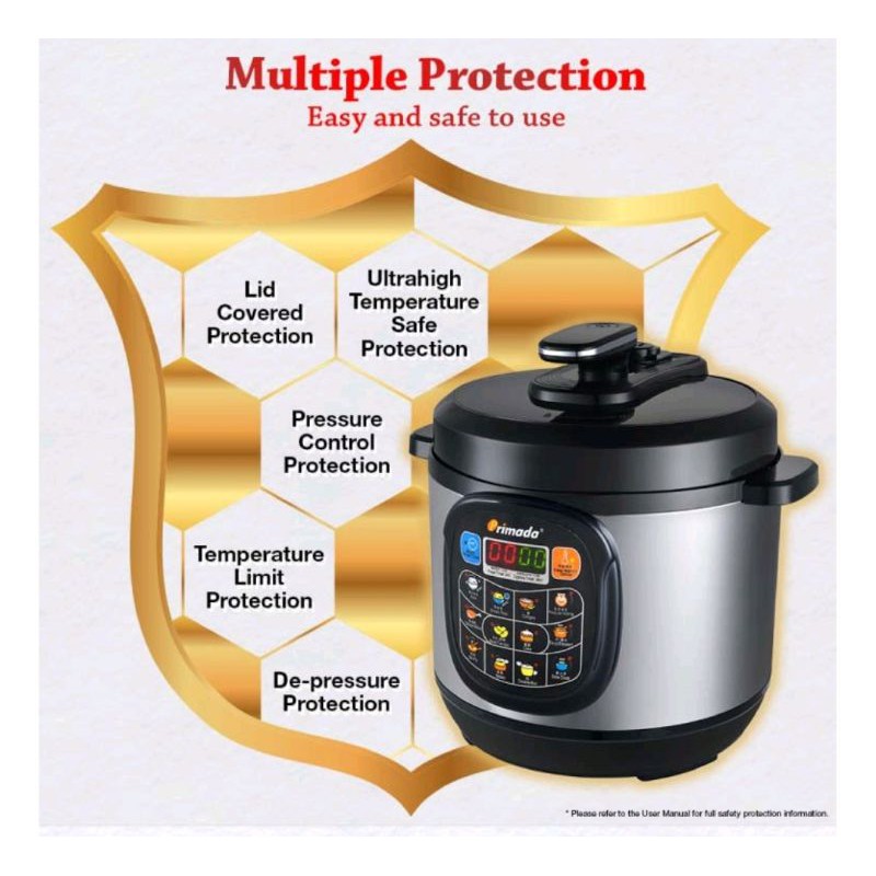 Primada jumbo 8LT PRESSURE COOKER Shopee Malaysia