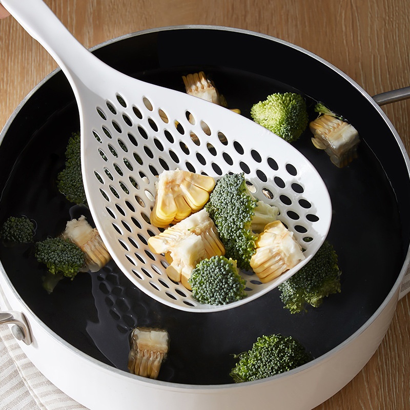 YQ LARGE Colander Kitchen Giant Size Large Scoop Shovel Strainer ...