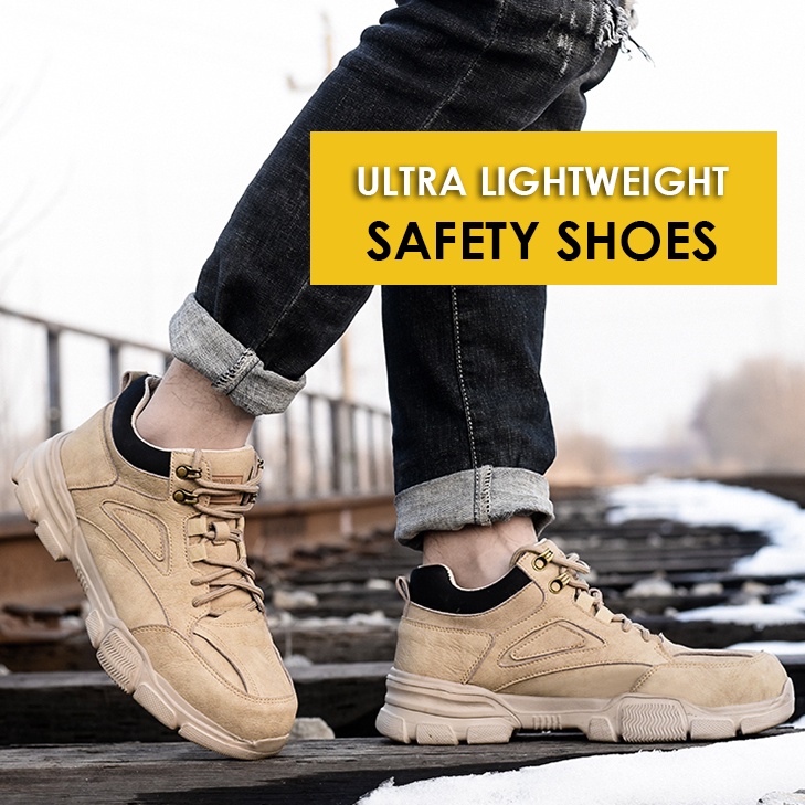 Ultra light safety on sale shoes