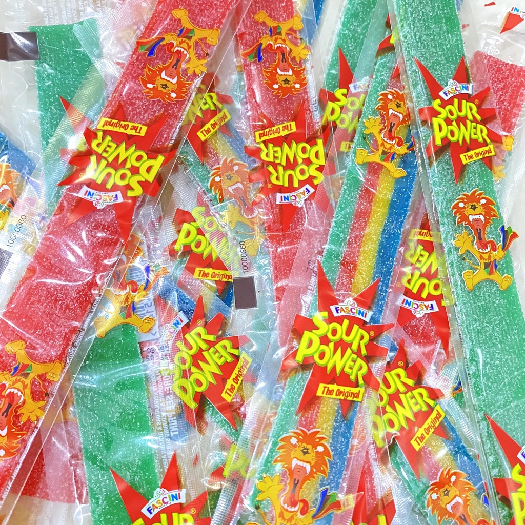 Sour deals strip candy