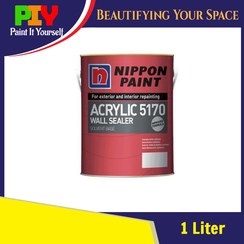 Nippon Paint Acrylic 5170 Wall Sealer   Cat Undercoat Dinding Rumah- 1 