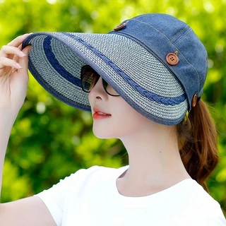 Spring Summer Mesh Sunshade Hat Flower Temperament Wedding Dress Hat Sun  Hat Fashion Hat for Denim Fedora Hats