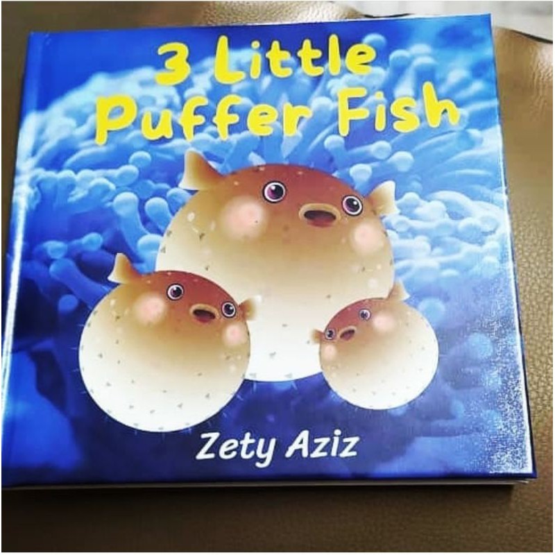 3 Little Puffer Fish Kindergarten Children Storybook for Preschool