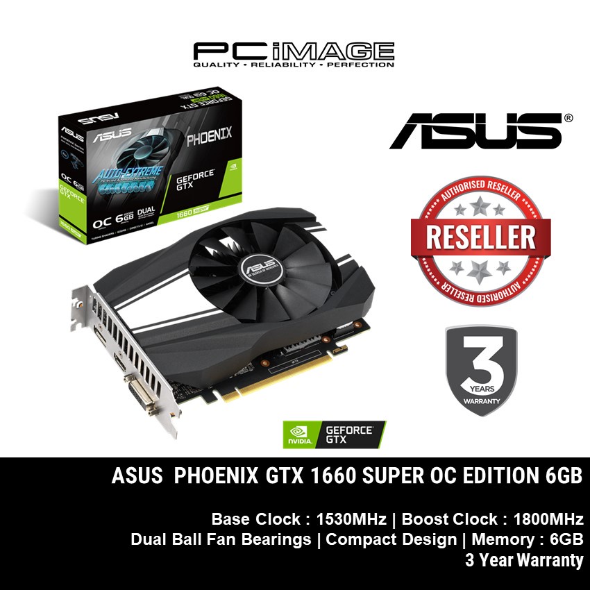 Asus geforce gtx discount 1660 super phoenix 6gb